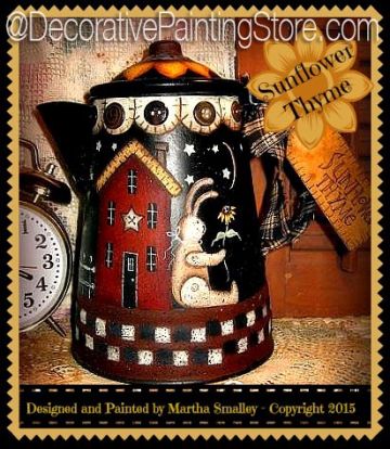 Sunflower Thyme ePattern - Martha Smalley - PDF DOWNLOAD